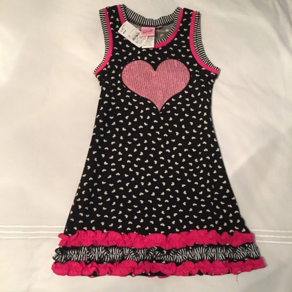 Sequin heart dress - 4
